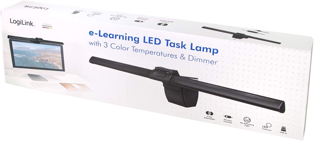 Lampada a Led USB per Monitor con Regolazione Temperatura Colore e Dimmer