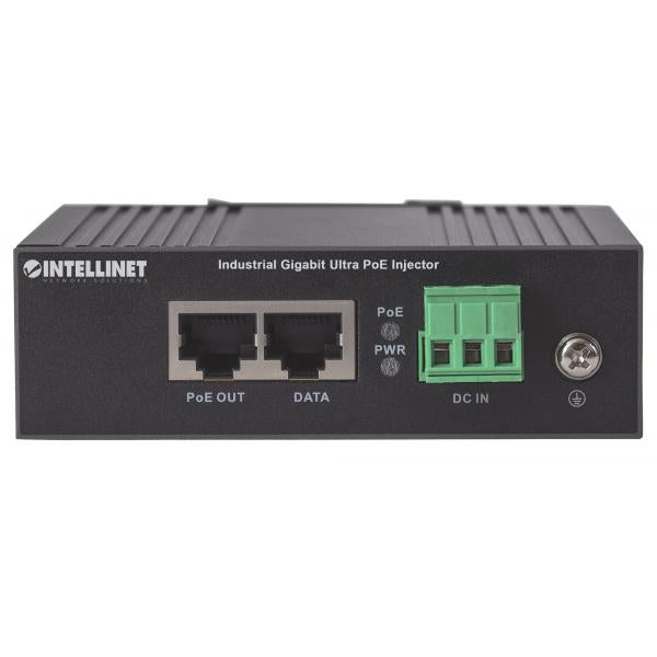 Iniettore Industriale per Guida DIN Gigabit Ultra PoE 60W