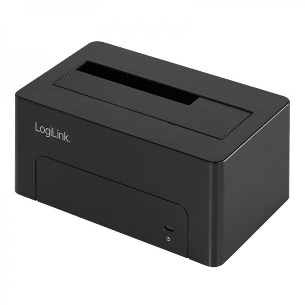 Docking Station USB3.1 Gen2 per HDD/SSD SATA da 2.5''/3.5'' Nero