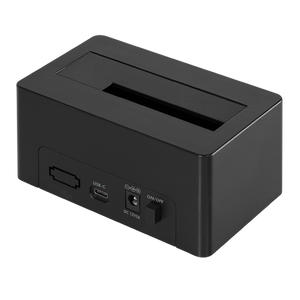 Docking Station USB3.1 Gen2 per HDD/SSD SATA da 2.5''/3.5'' Nero