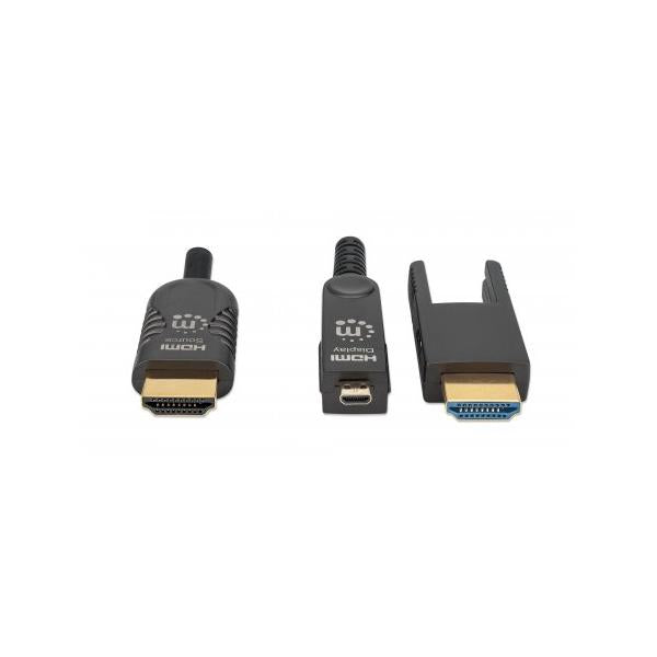 Cavo HDMI Attivo in Fibra Ottica con Connettore Staccabile 20m