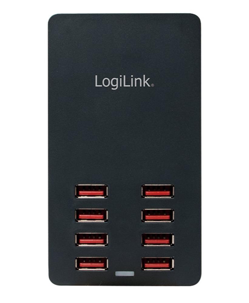 Caricatore da Tavolo a 8 porte USB 44W Nero