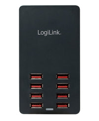 Caricatore da Tavolo a 8 porte USB 44W Nero