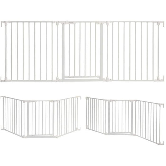 Cancelletto di sicurezza per bambini - Discovery 3 - DREAMBABY - 74,5 cm a 1,95 cm - Bianco