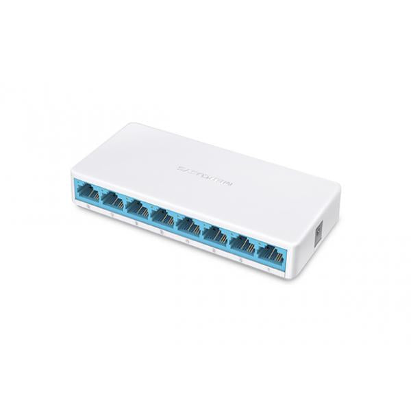 Switch di rete Mercusys MS108 - Desktop 8P - 10/100 - Rj45 - Auto Mdi/Mdix