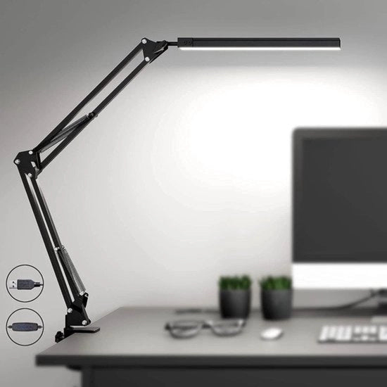 Lampada da tavolo - Lampada da scrivania - Lampada da terra - Lampada da tavolo - Regolabile - Must have per la casa!