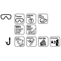 Set da immersione - SCHILDKRT - BARBADOS - Junior