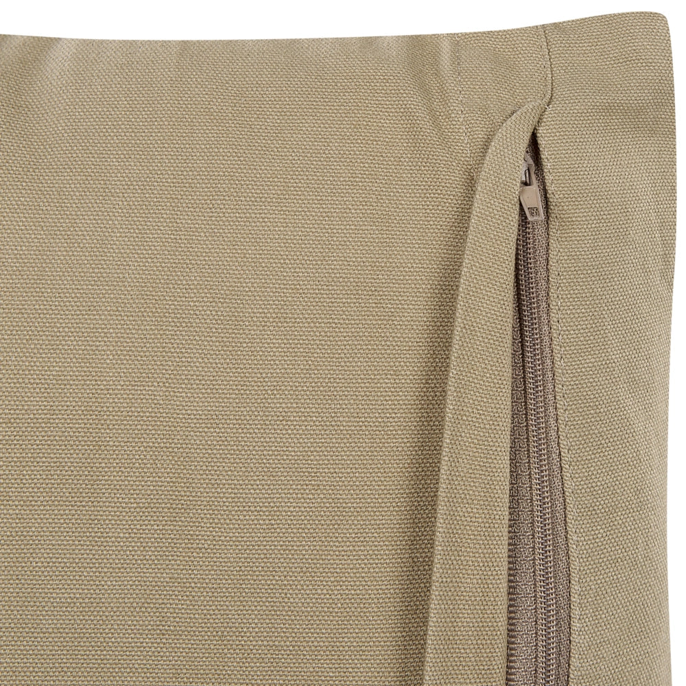 Cuscino decorativo cotone grigio 45 x 45 cm motivo geometrico stampa laminata accessori stile boho