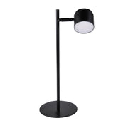 Lampada da scrivania LED nera 3000K 4,2W Kubik Polux