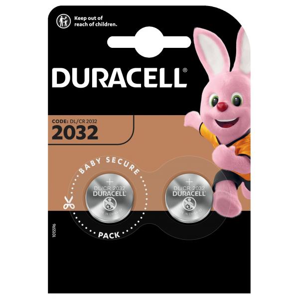 DURACELL CR2032 BLISTER 2 BATTERIE - master carton da 10 blister