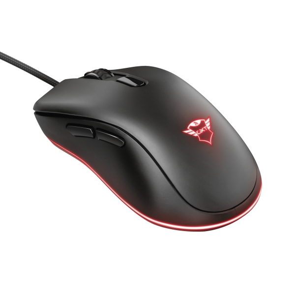 TRUST GXT 930 JACX (23575) - MOUSE GAMING WIRELESS 6400 DPI CON 6 PULSANTI CUSTOM E LED RGB