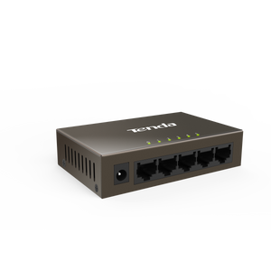 TENDA TEF1005D - DESKTOP SWITCH 5 PORTE - 10/100 MBPS - CHASSIS METALLO