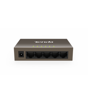 TENDA TEF1005D - DESKTOP SWITCH 5 PORTE - 10/100 MBPS - CHASSIS METALLO