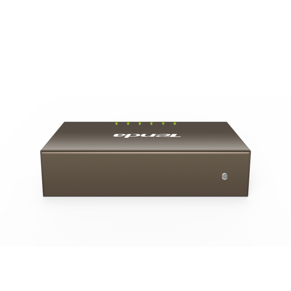 TENDA TEF1005D - DESKTOP SWITCH 5 PORTE - 10/100 MBPS - CHASSIS METALLO