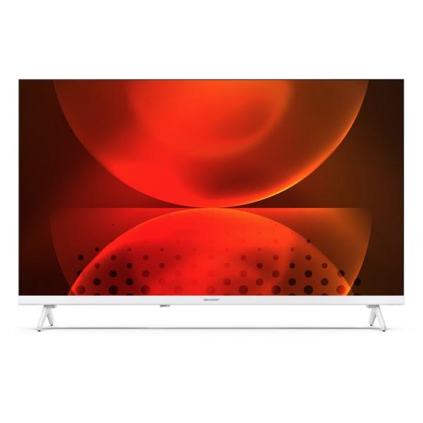 SHARP 32FH2EA - 32'''' ANDROID TV LED HD - FRAMELESS - COMP. TV SAT - AUDIO DOLBY DIGITAL+ / DTS HD - CHROMECAST - WHITE - IT