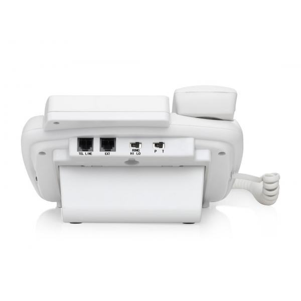 BRONDI BRAVO 90 LCD (BIANCO) - TELEFONO CORDED - TASTI GRANDI - VIVAVOCE - DISPLAY - AUDIO BOOST - COMPATIBILE CON APPARECCHI ACUSTICI