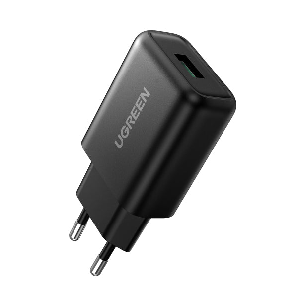 UGREEN Caricatore USB 18W QC3.0 Black