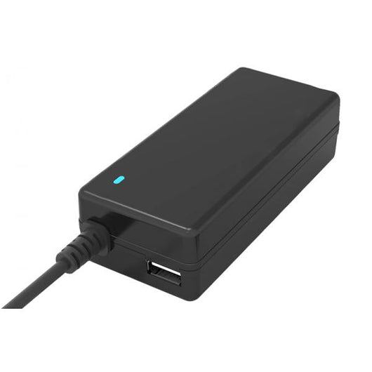 Alimentatore Universale per Notebook 65W con 12 connettori- porta USB 5V1A- 100/240VAC- 15/20VDC
