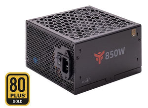 Alimentatore GBI850 - 850W- 80Plus Gold- ATX 3.1- Ventola FDB 14cm- Cond Giapponesi- Modulare