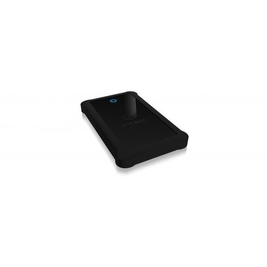 "ICY BOX Case Esterno per SSD/HDD 2-5"" a 1xUSB3.2 Gen1 Host- UASP- protezione in silicone"