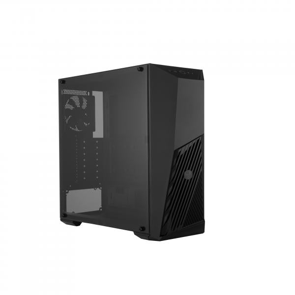 "Case MasterBox K501L- Acrylic panel-USB3-AudioI&O-2xHDD3.5""-2x2.5""SSD-120mm Fr. RGB LED FAN 120mm Fan-Rad.Supp.-NO PSU"