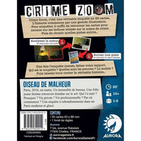 Crime Zoom: Bird of Misfortune - Asmodee - Gioco di investigazione - Età 14 - Da 30 minuti a 1 ora