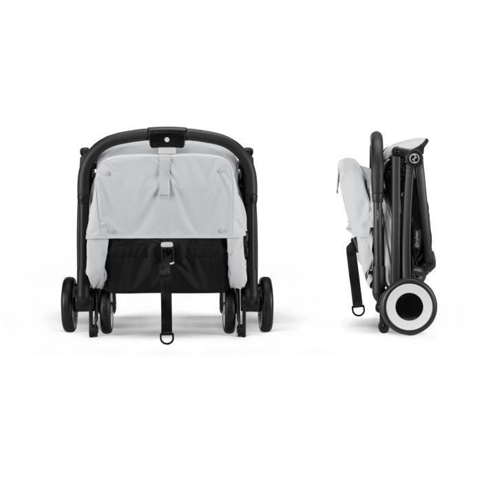 CYBEX - Passeggino ultracompatto e confortevole - ORFEO - 4 ruote - Grigio nebbia