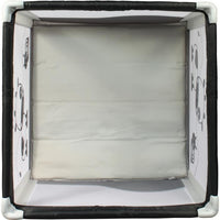 BAMBISOL - Box per bambini pieghevole 90 x 90 cm - Area giochi, borsa per il trasporto