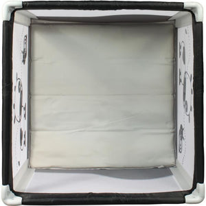 BAMBISOL - Box per bambini pieghevole 90 x 90 cm - Area giochi, borsa per il trasporto