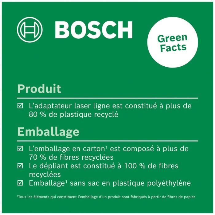 Adattatore laser di linea Bosch
