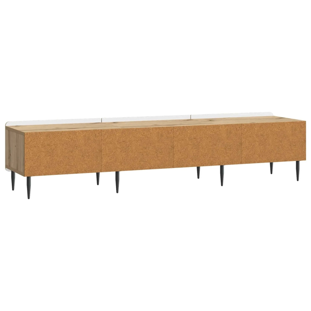 Mobile TV con cassetto Rovere Artigianale 147 x 34,5 x 32 cm
