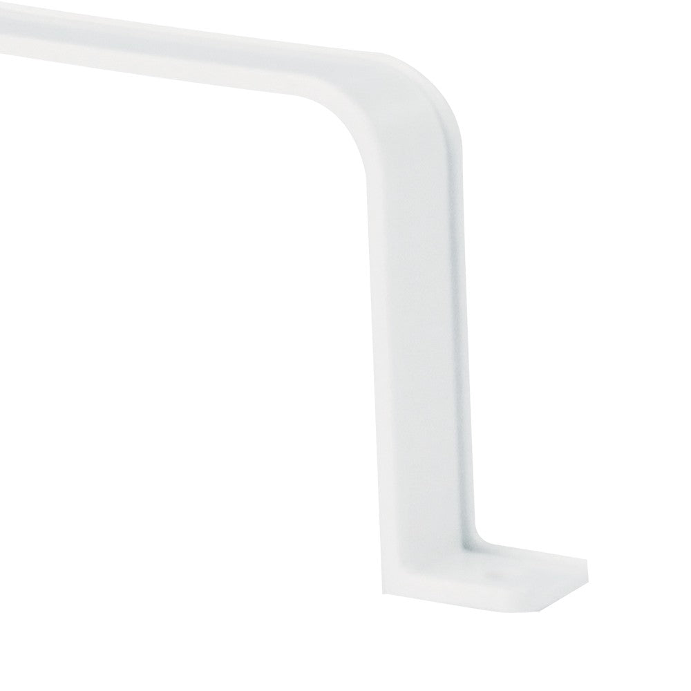 Collare rettangolare 55x220mm bianco per cappe