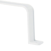 Collare rettangolare 55x220mm bianco per cappe