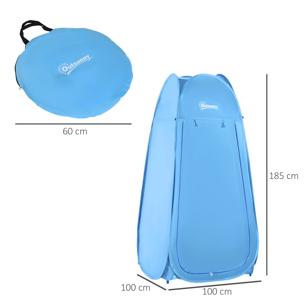 Tenda Doccia Portatile Pieghevole ¨C zephmum ¨C Blu