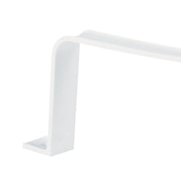 Collare rettangolare 55x220mm bianco per cappe