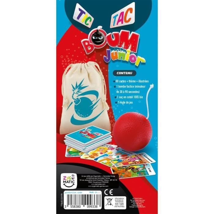 Tic Tac Boum Junior Eco Pack - Asmodee - Gioco da tavolo