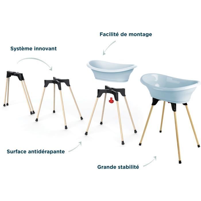 THERMOBABY VASCO 5 IN 1 BLU BLU FLOWER TOB - Made in Francia