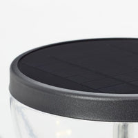 Terminale da esterno - BRILLIANT - TULIP - LED e solare - Rilevatore di movimento - Acciaio inossidabile e plastica - 4 W - Nero