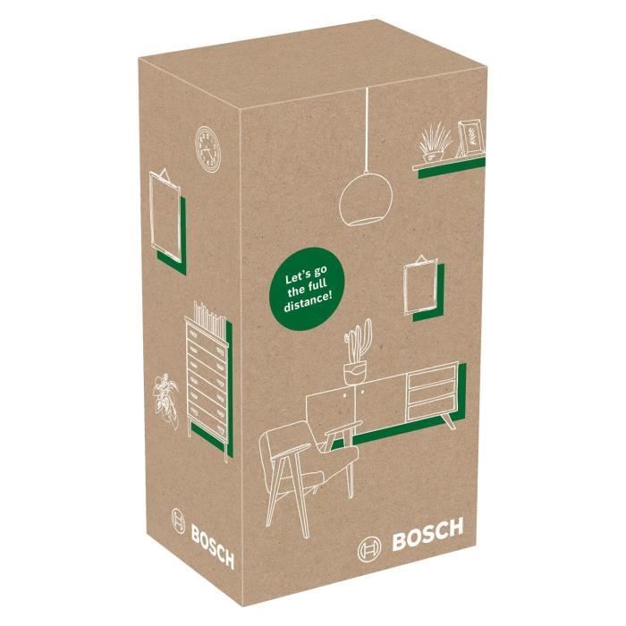 Telemetro laser Bosch AdvancedDistance 50 C (misurazione precisa della distanza fino a 50 metri, touch screen, funzioni di misurazione