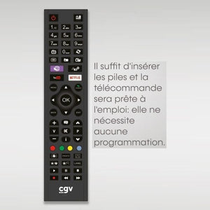 Telecomando sostitutivo - Condizioni generali - FIDELIO Grundig - Per televisori Grundig - Senza programmazione - Pronto all'uso