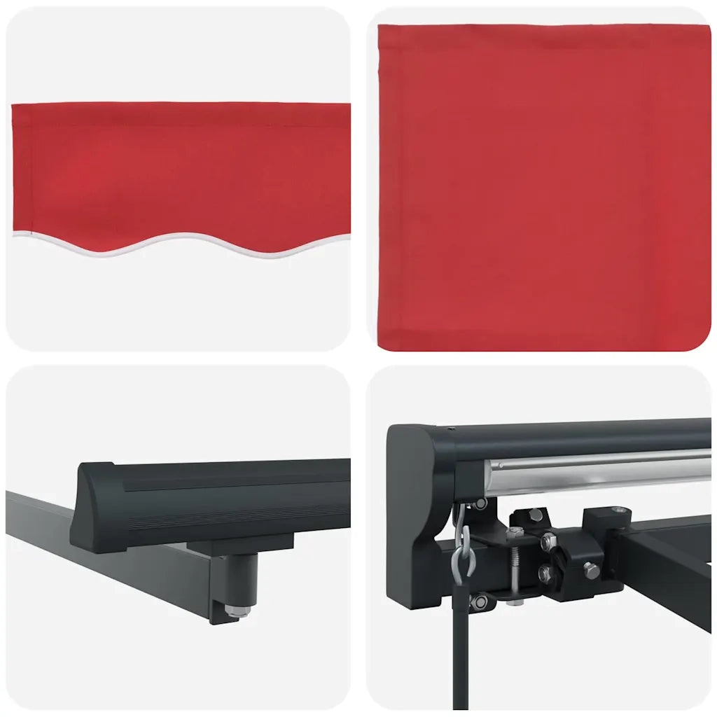 Struttura della tenda Rosso 400 × 300 cm 3330701