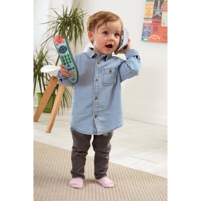 Telefono e telecomando - KD - Mon Duo High-Tech - Imparare animali, numeri e colori