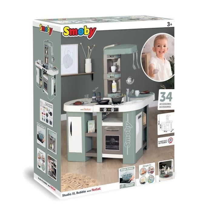 Tefal Kitchen Studio XL Bubble con funzione Magic Bubble - 34 accessori - dai 3 anni