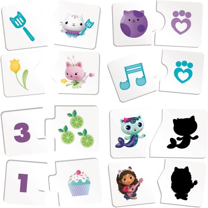 Tavolo Educativo Casa delle Bambole Gabby - LISCIANI - Più di 10 giochi facili e divertenti