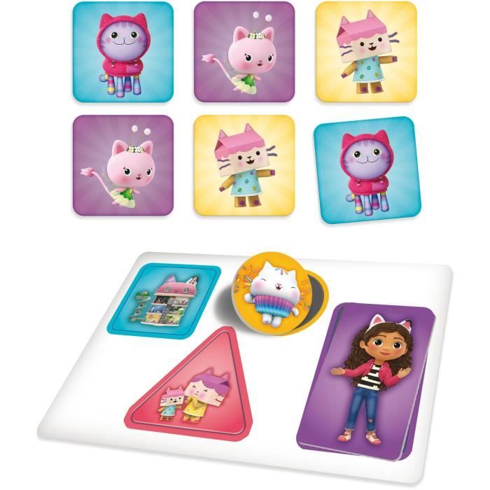 Tavolo Educativo Casa delle Bambole Gabby - LISCIANI - Più di 10 giochi facili e divertenti