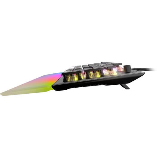 Tastiera cablata - ottica e meccanica - roccat - vulcan ii max - azerty - retro -brief - nero