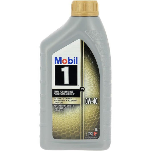 Tanica olio motore - MOBIL1 - 0W-40 FS - 1 L - 4 stagioni