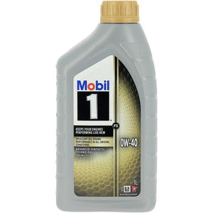 Tanica olio motore - MOBIL1 - 0W-40 FS - 1 L - 4 stagioni