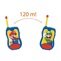 SUPER MARIO Walkie-talkie per bambini 120 metri di portata - LEXIBOOK