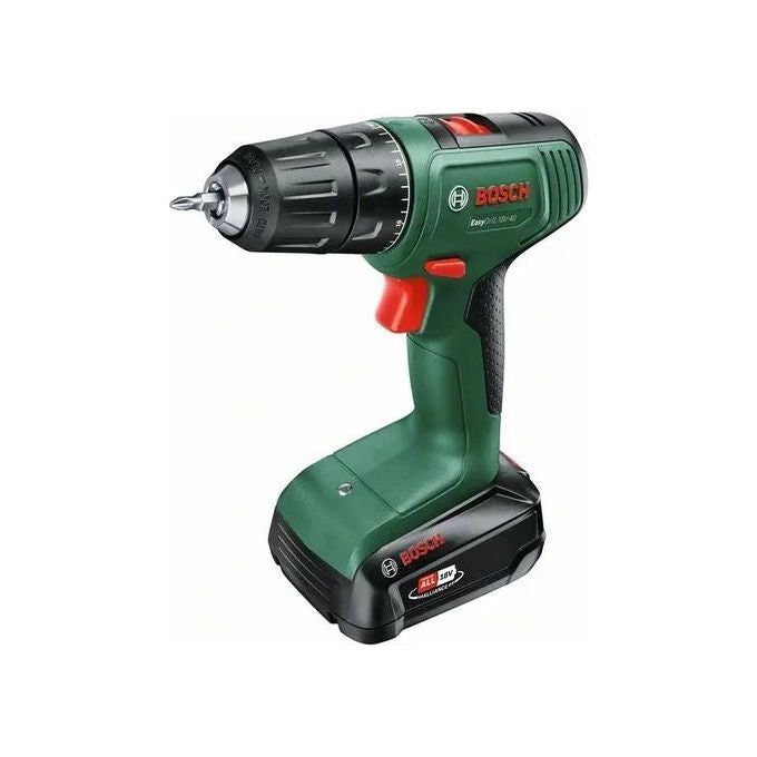 Bosch EasyDrill 18V-40 1630 Giri/min Senza chiave 1,3 kg Nero, Verde